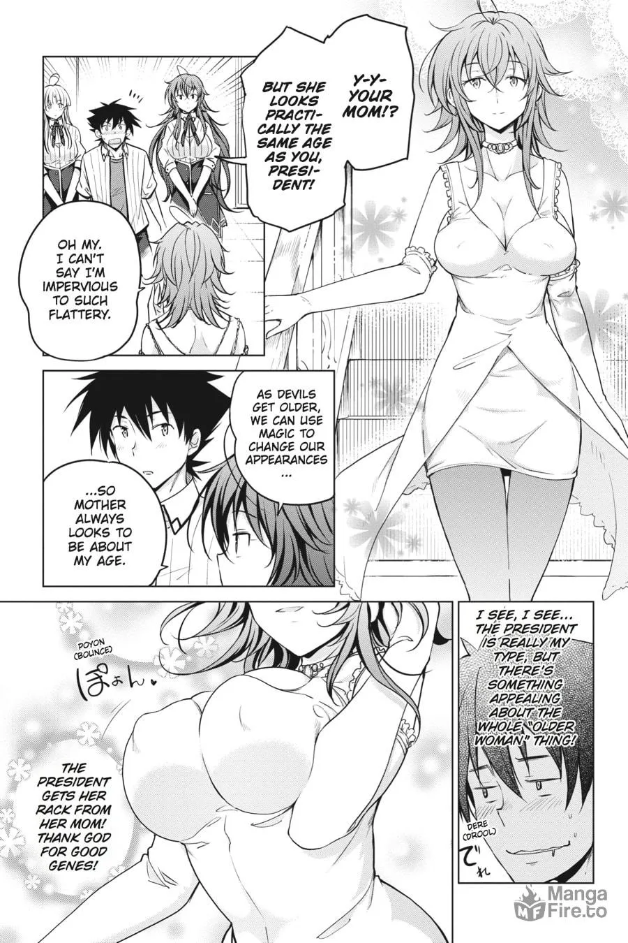 High School DxD Chapter 53 page 5 - 
