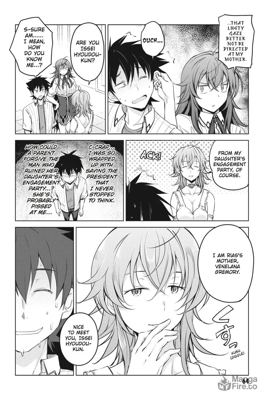 High School DxD Chapter 53 page 6 - 