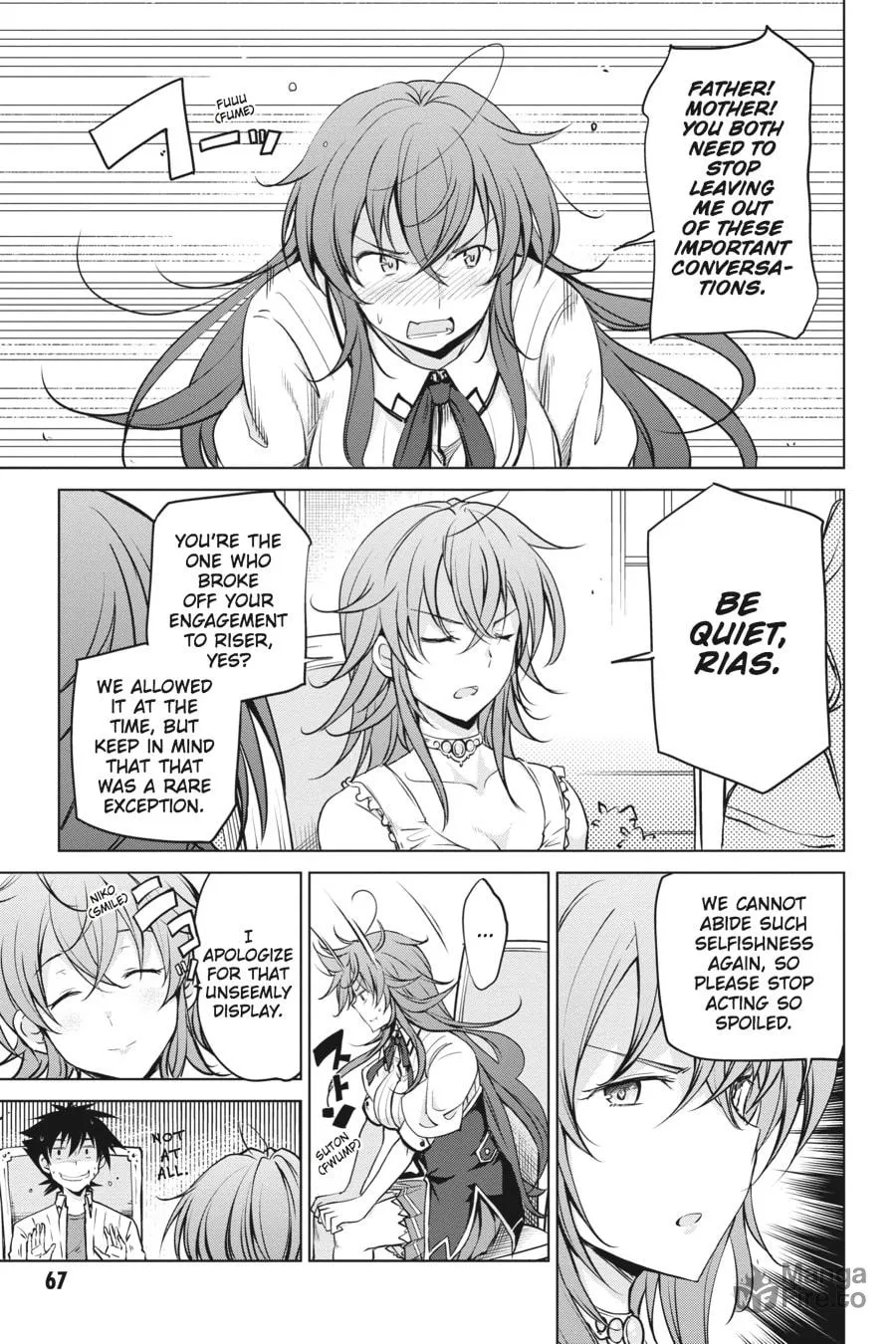 High School DxD Chapter 53 page 9 - 