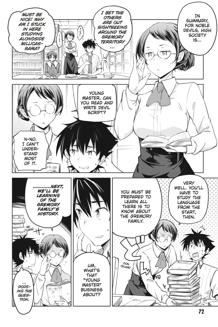 High School DxD Chapter 54 page 2 - 