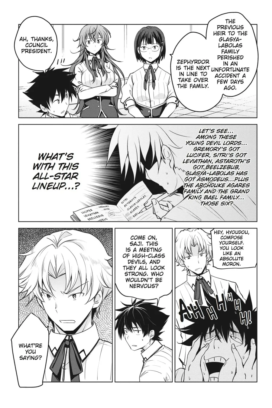 High School DxD Chapter 54 page 11 - 