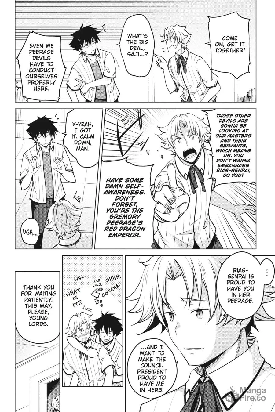 High School DxD Chapter 54 page 12 - 