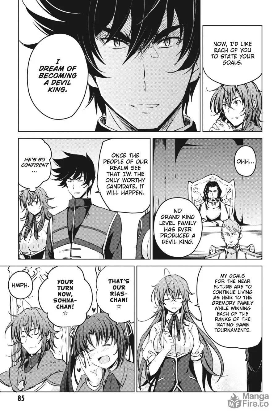 High School DxD Chapter 54 page 15 - 