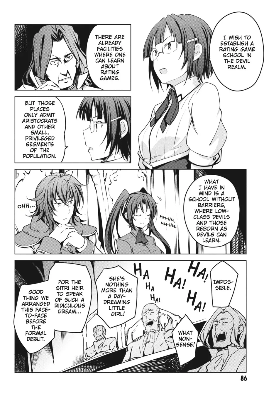 High School DxD Chapter 54 page 16 - 
