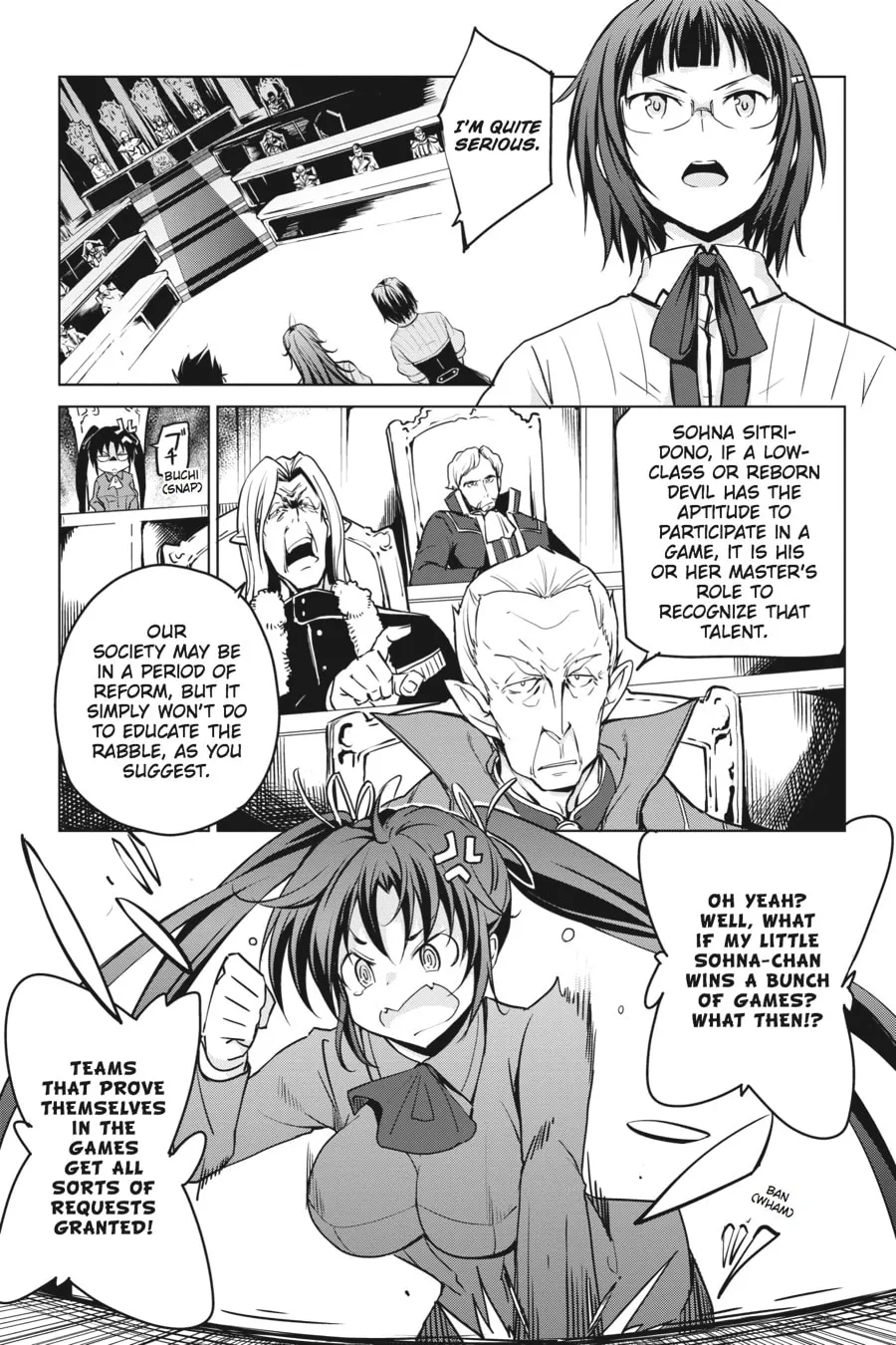 High School DxD Chapter 54 page 19 - 
