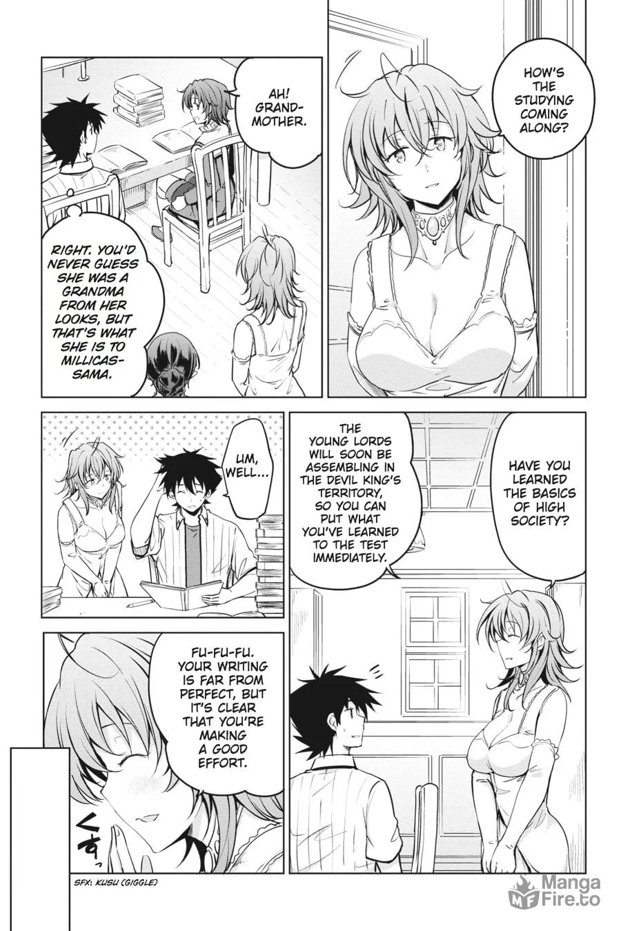 High School DxD Chapter 54 page 3 - 