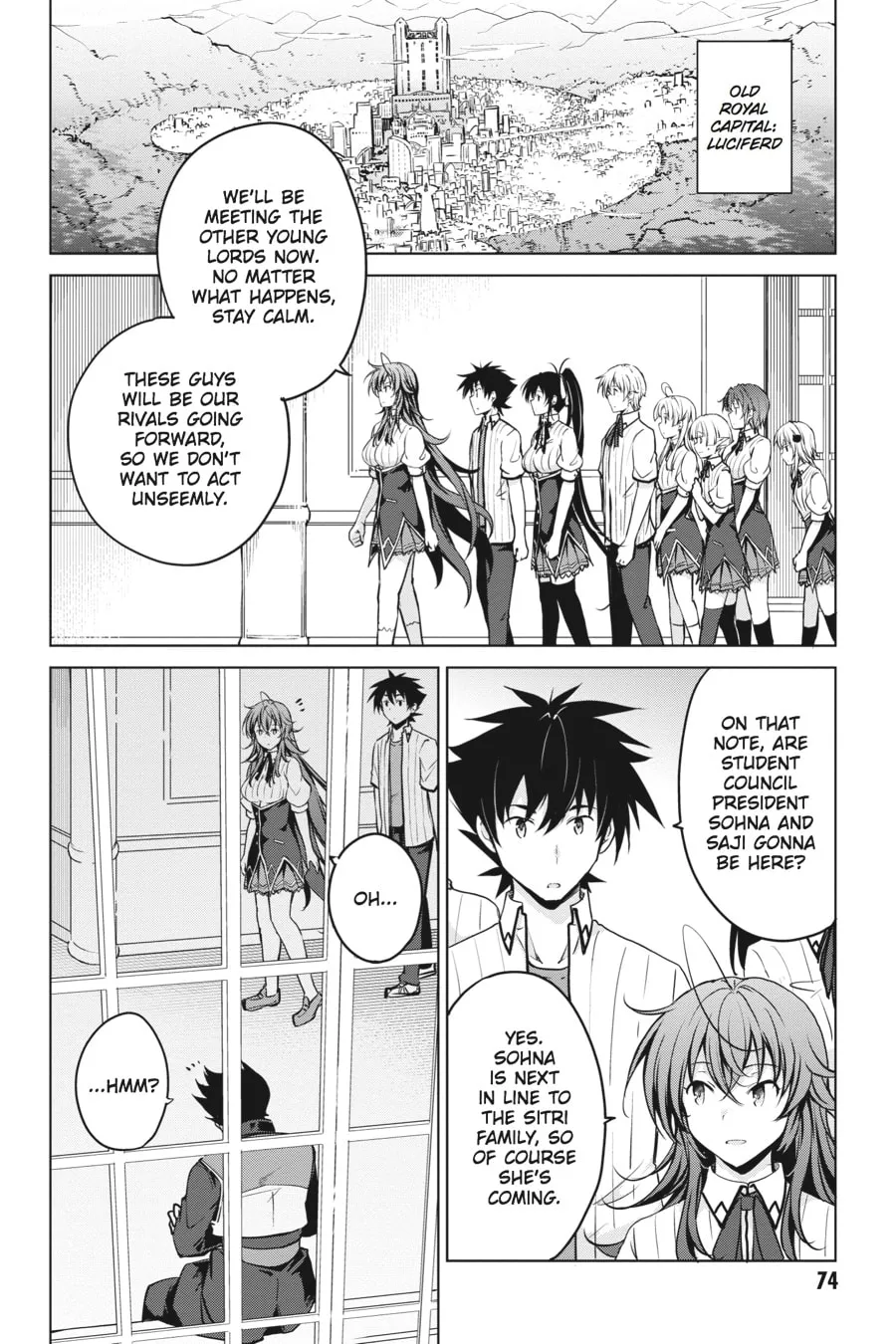 High School DxD Chapter 54 page 4 - 