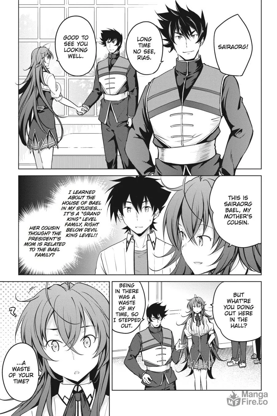 High School DxD Chapter 54 page 5 - 