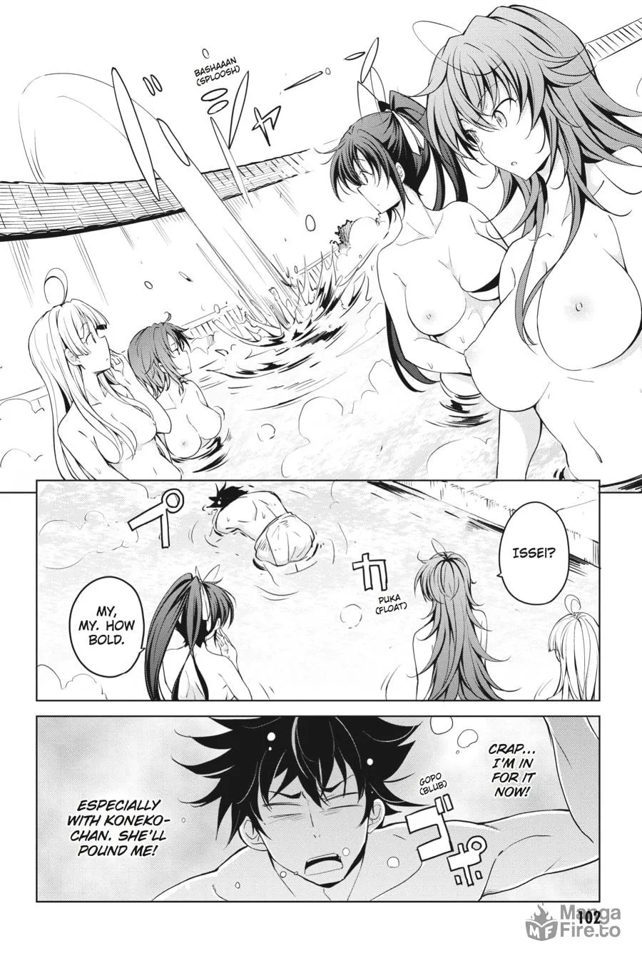 High School DxD Chapter 55 page 10 - 