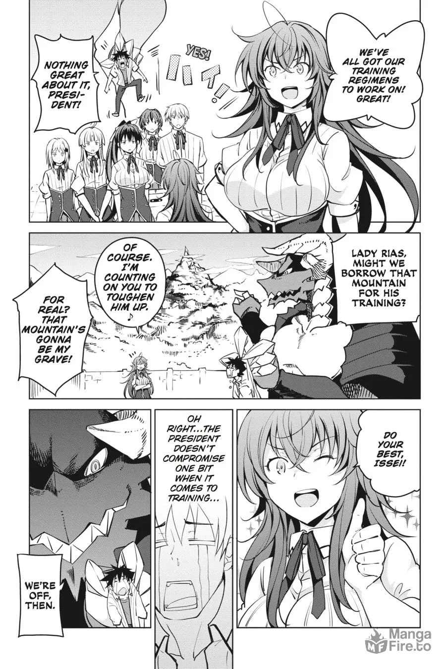 High School DxD Chapter 56 page 15 - 