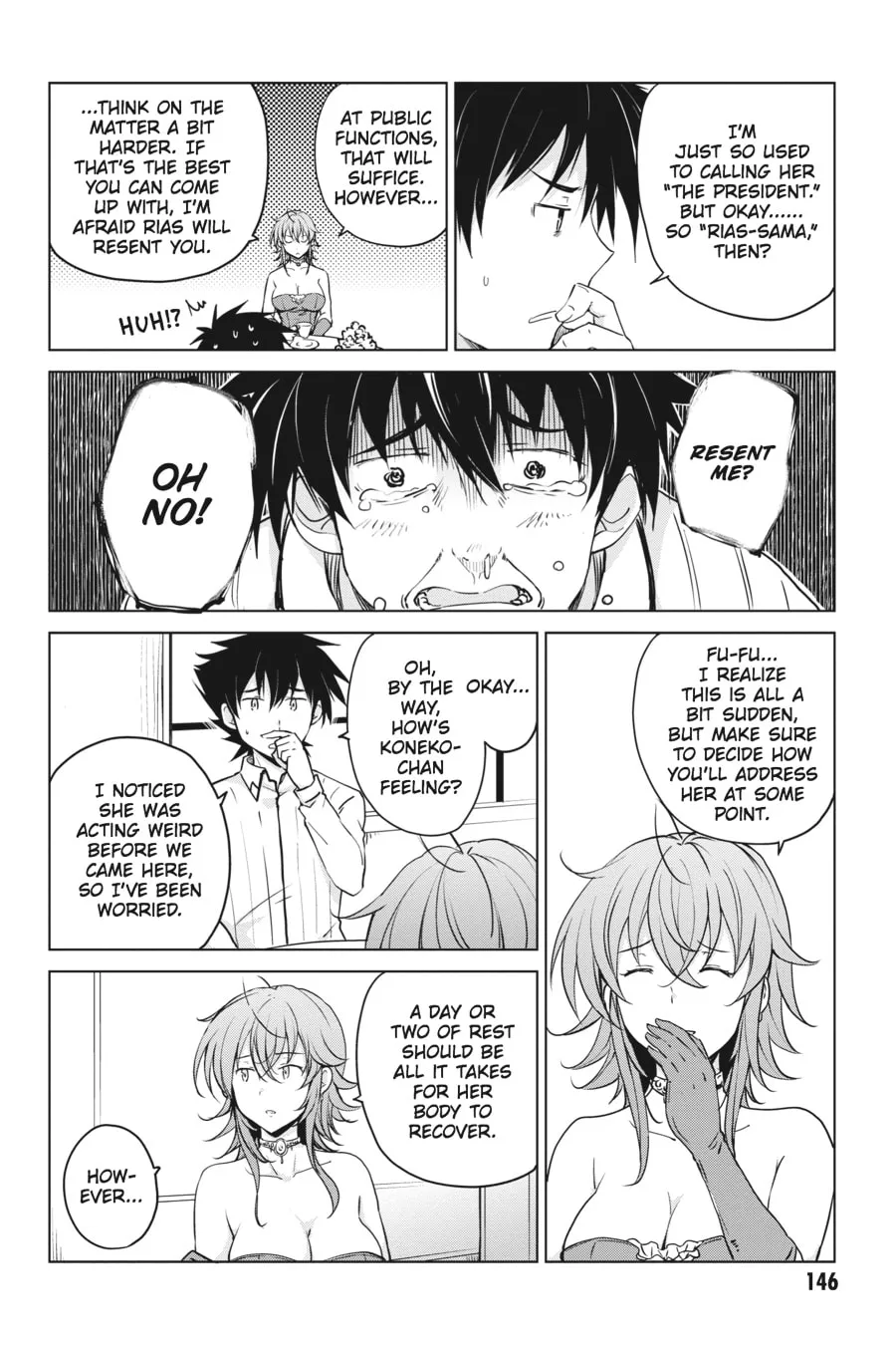 High School DxD Chapter 58 page 4 - 