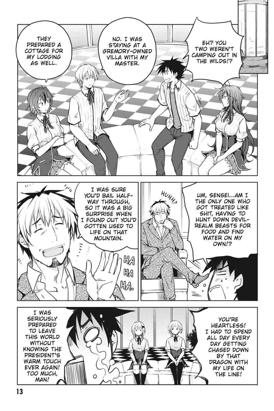 High School DxD Chapter 59 page 11 - 