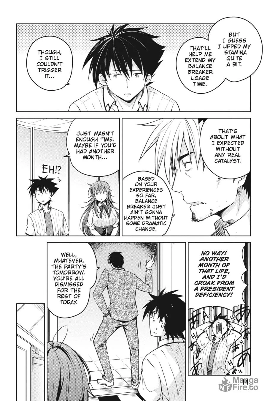 High School DxD Chapter 59 page 12 - 