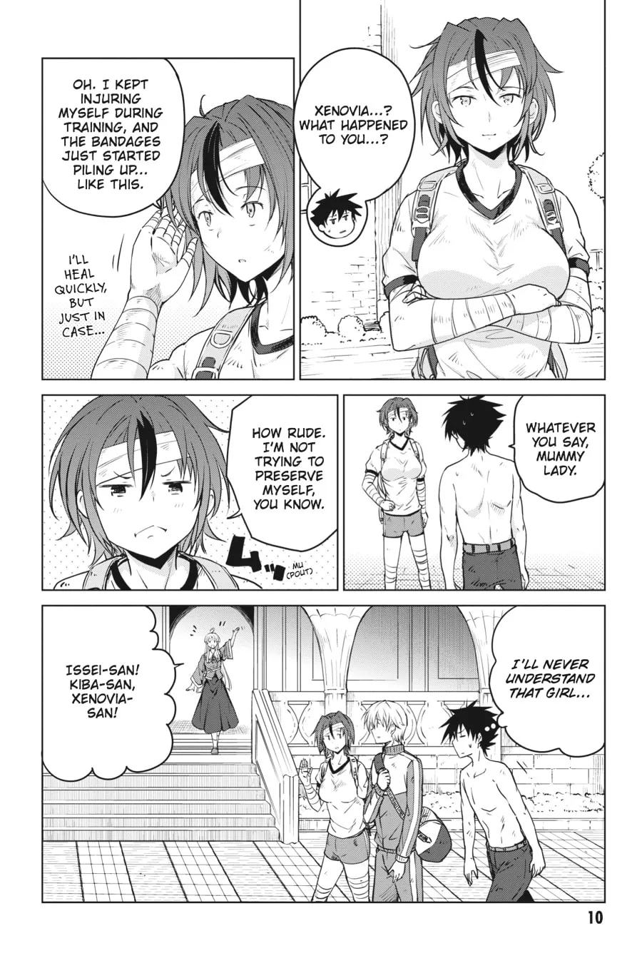 High School DxD Chapter 59 page 8 - 