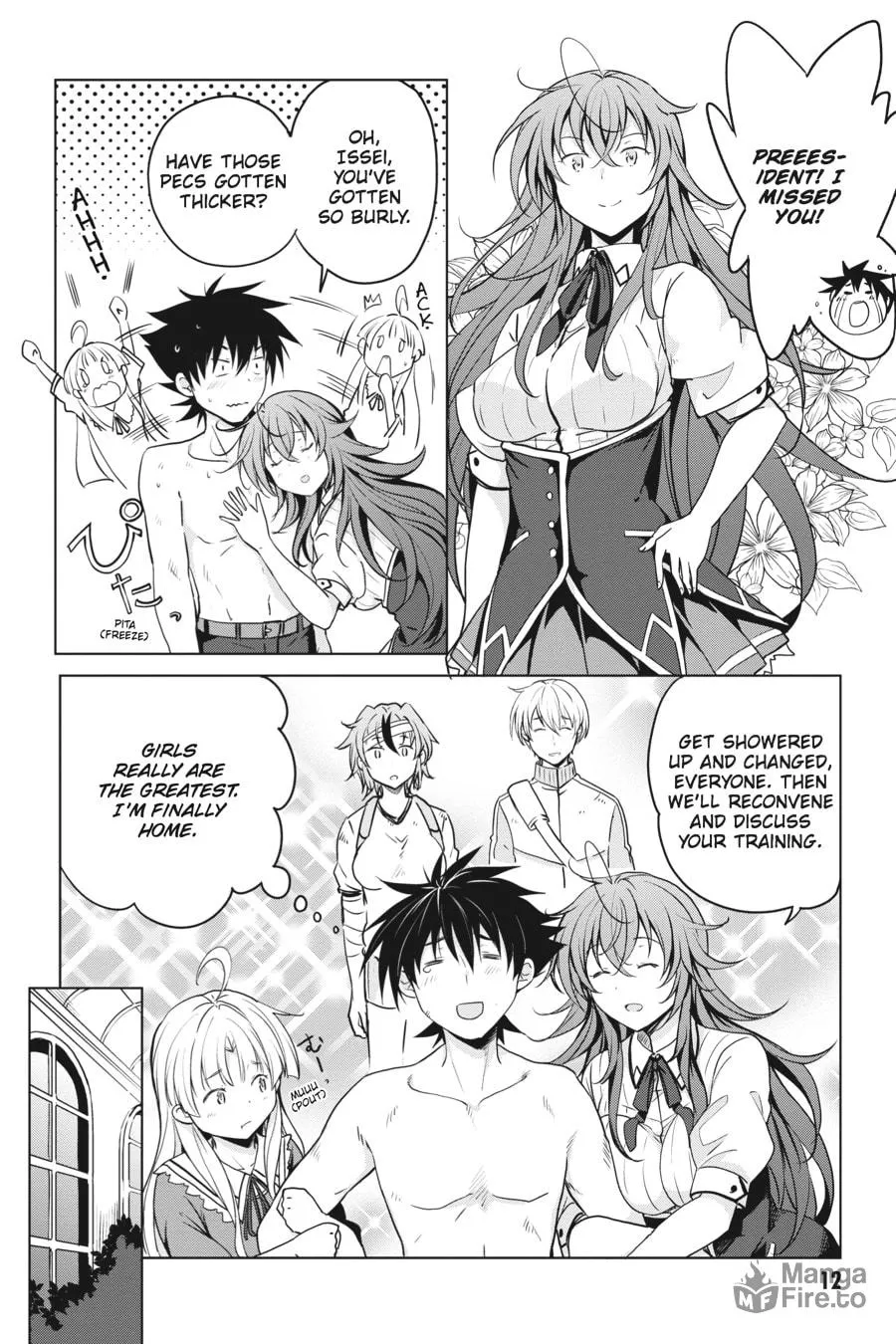 High School DxD Chapter 59 page 10 - 