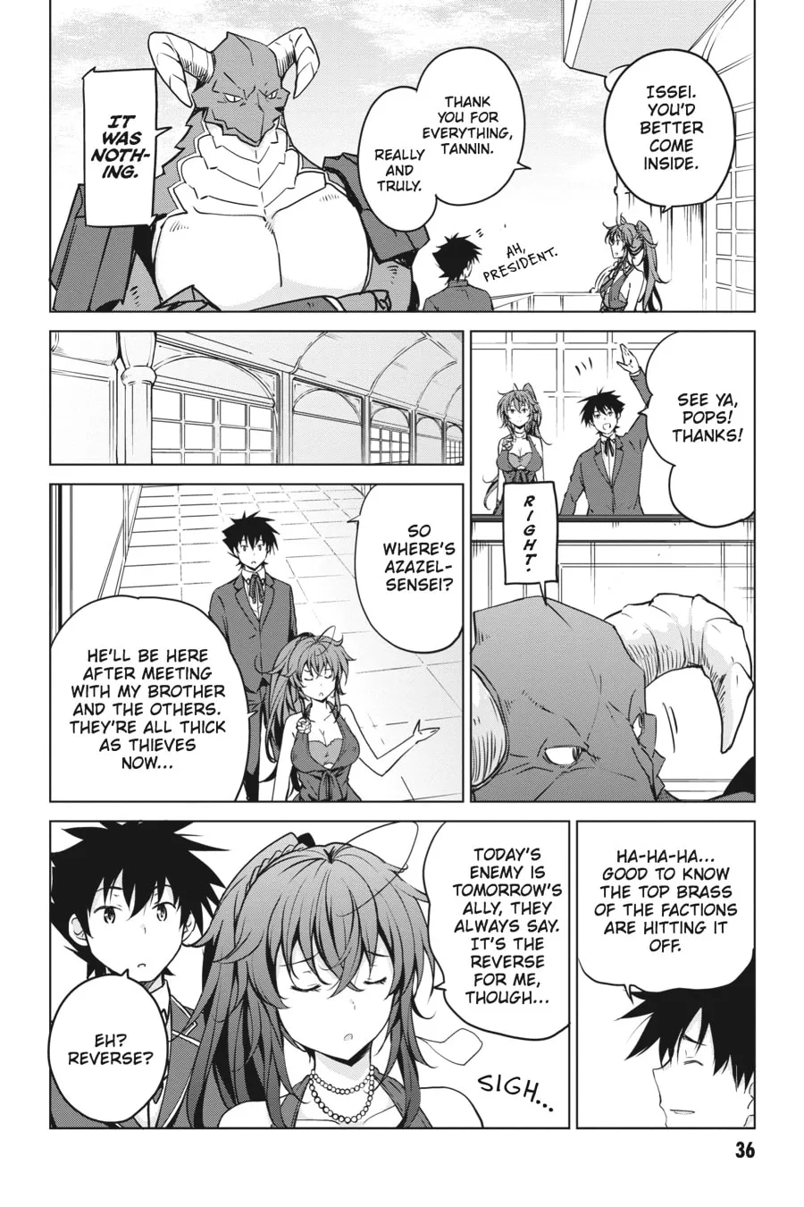 High School DxD Chapter 60 page 16 - 