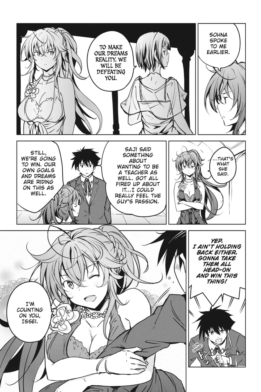 High School DxD Chapter 60 page 17 - 
