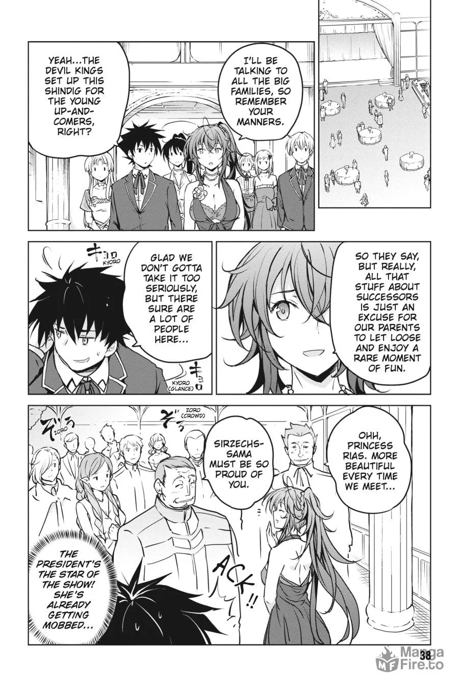 High School DxD Chapter 60 page 18 - 