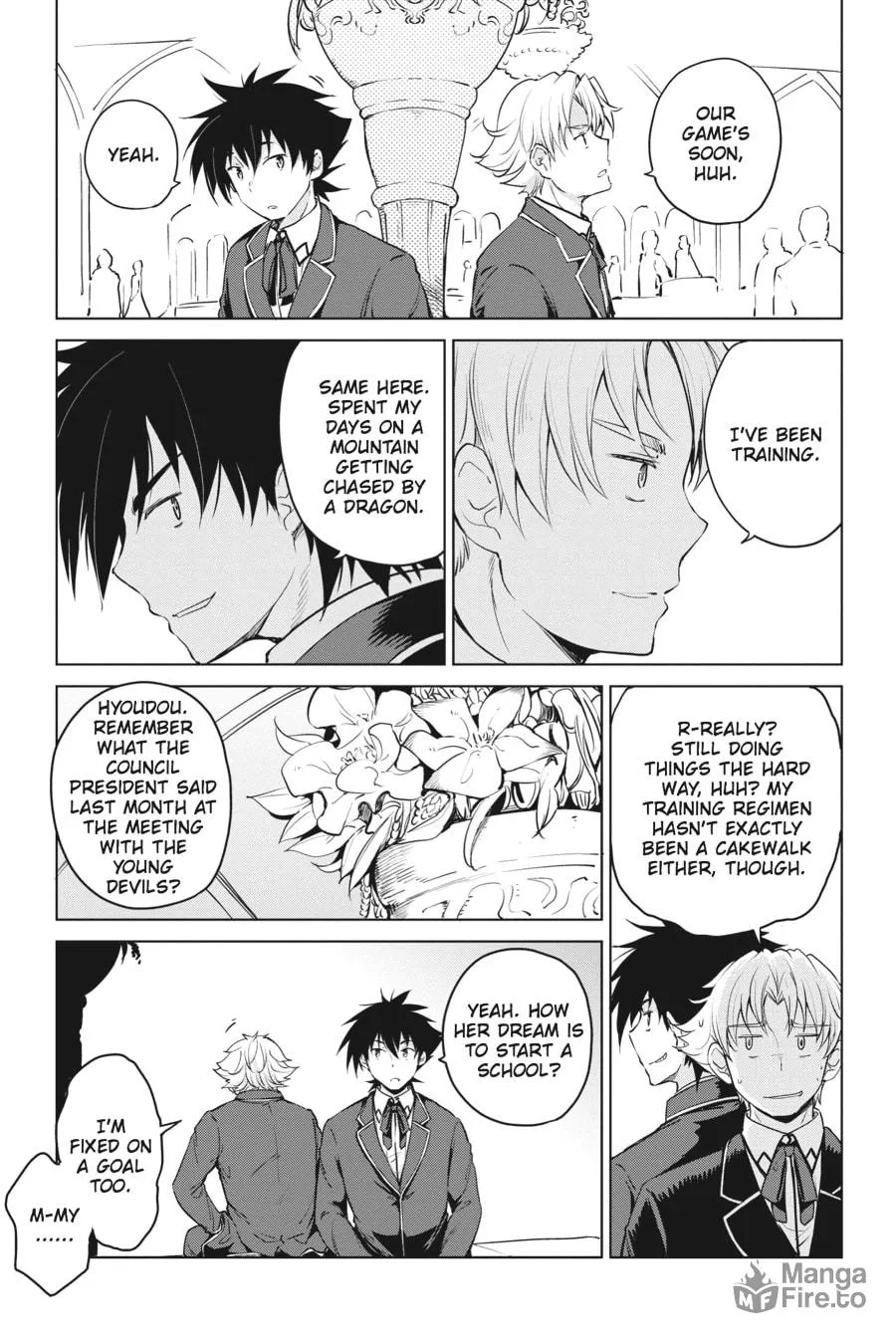 High School DxD Chapter 60 page 3 - 