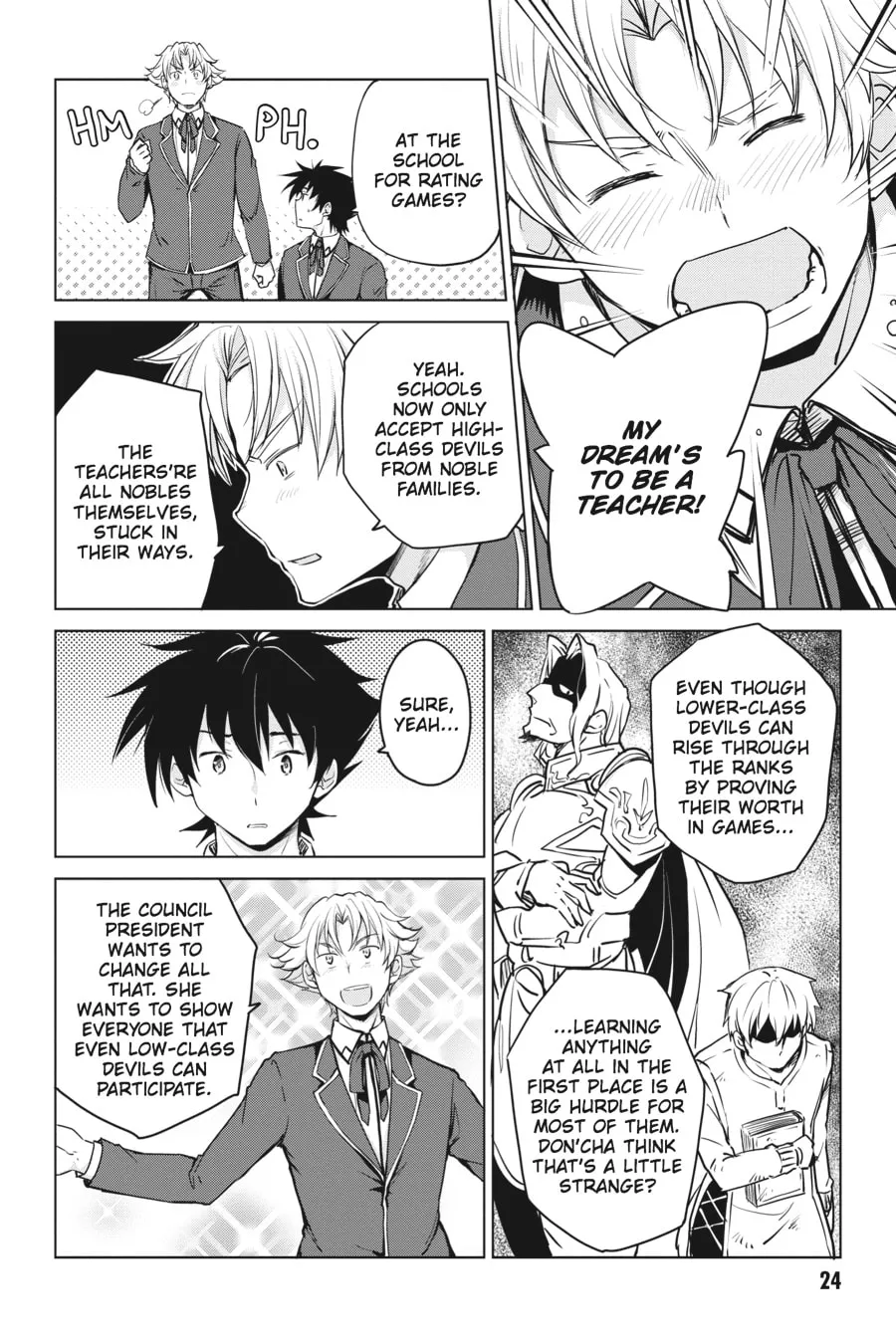 High School DxD Chapter 60 page 4 - 