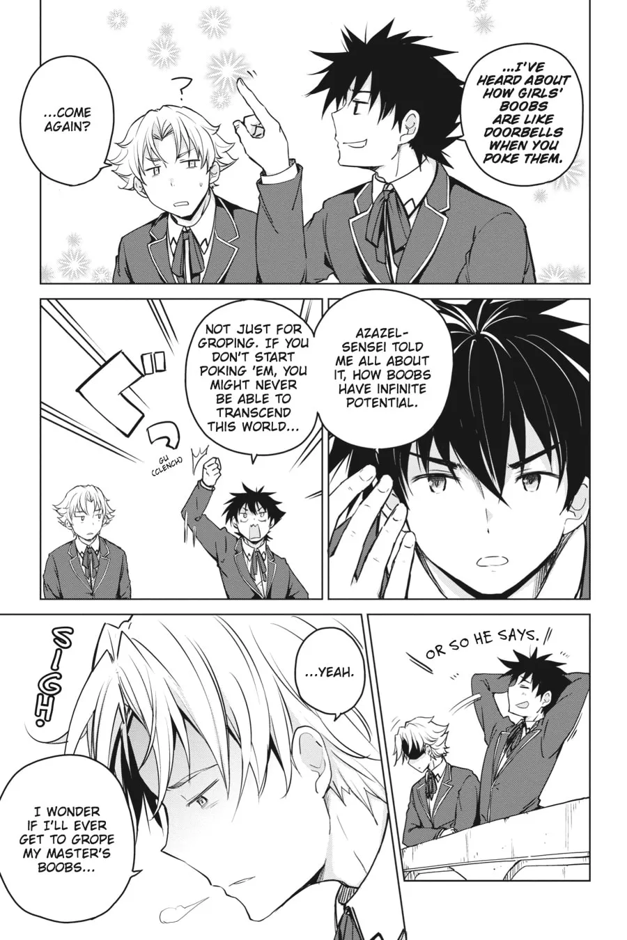 High School DxD Chapter 60 page 7 - 