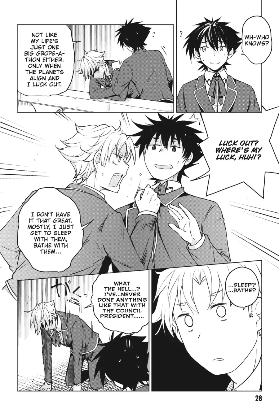 High School DxD Chapter 60 page 8 - 