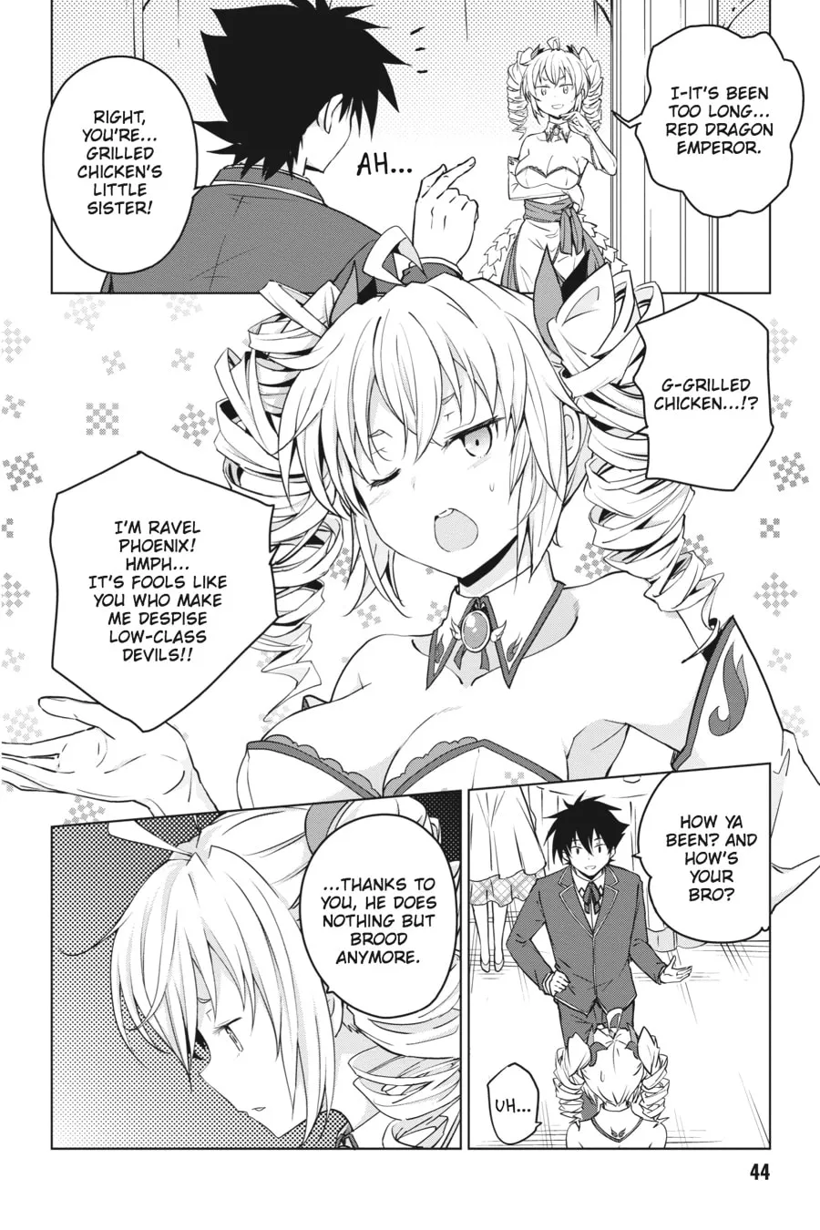 High School DxD Chapter 61 page 2 - 