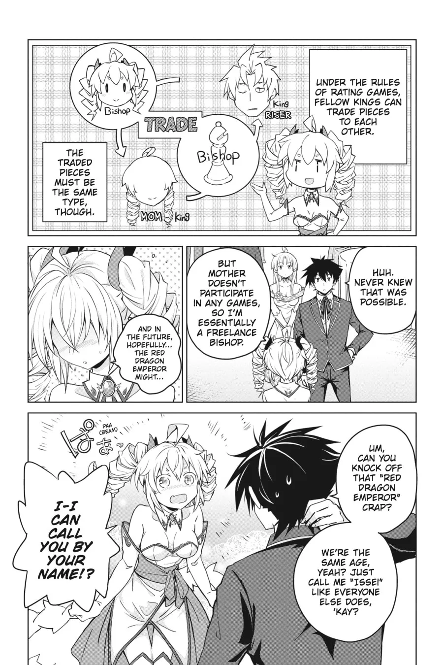 High School DxD Chapter 61 page 4 - 