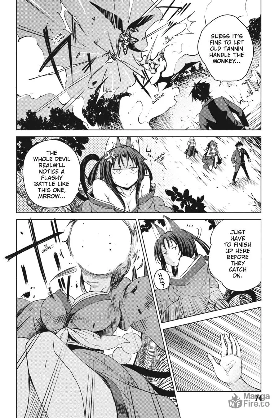 High School DxD Chapter 62 page 10 - 