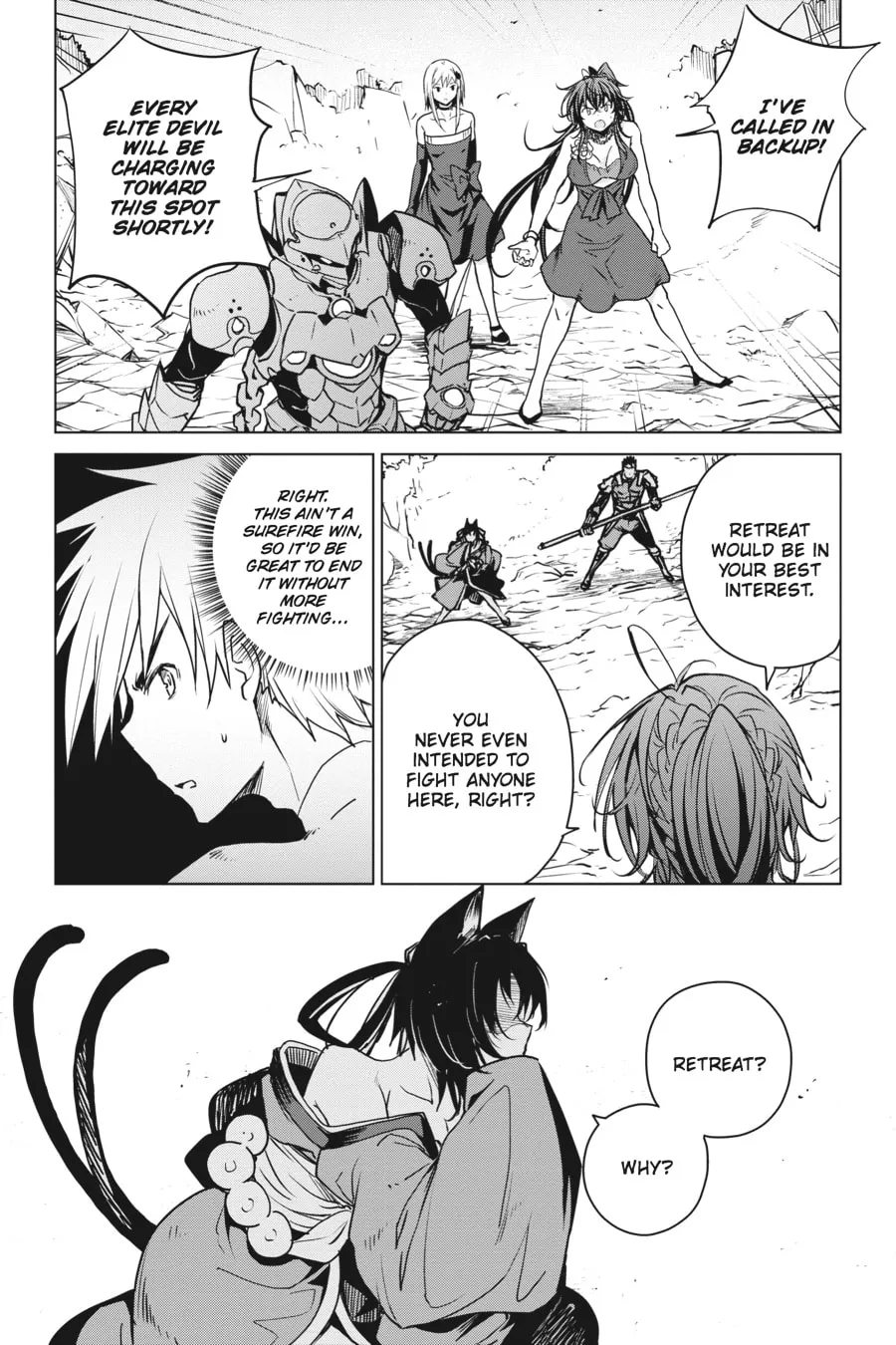 High School DxD Chapter 66 page 4 - 