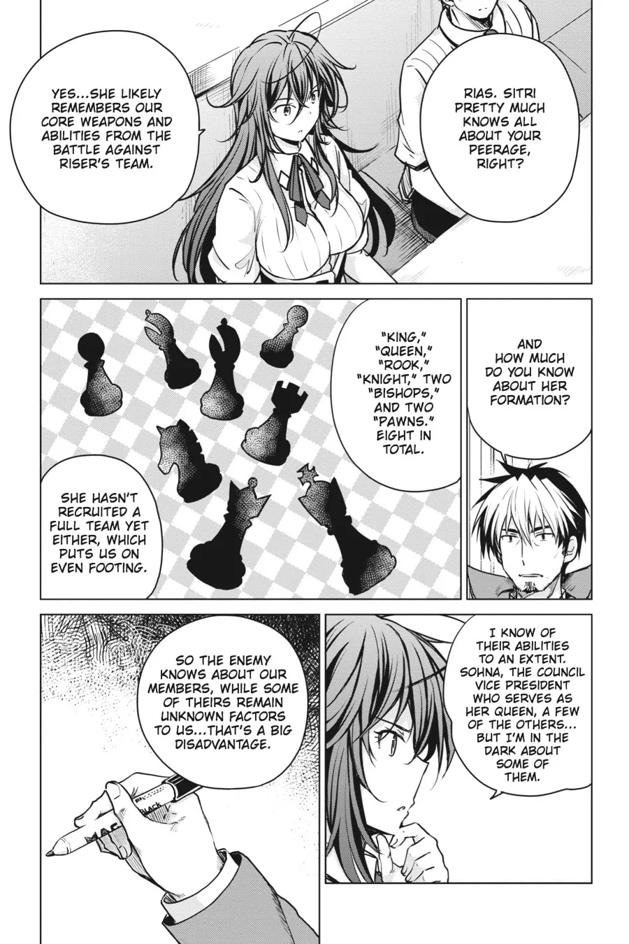 High School DxD Chapter 67 page 11 - 