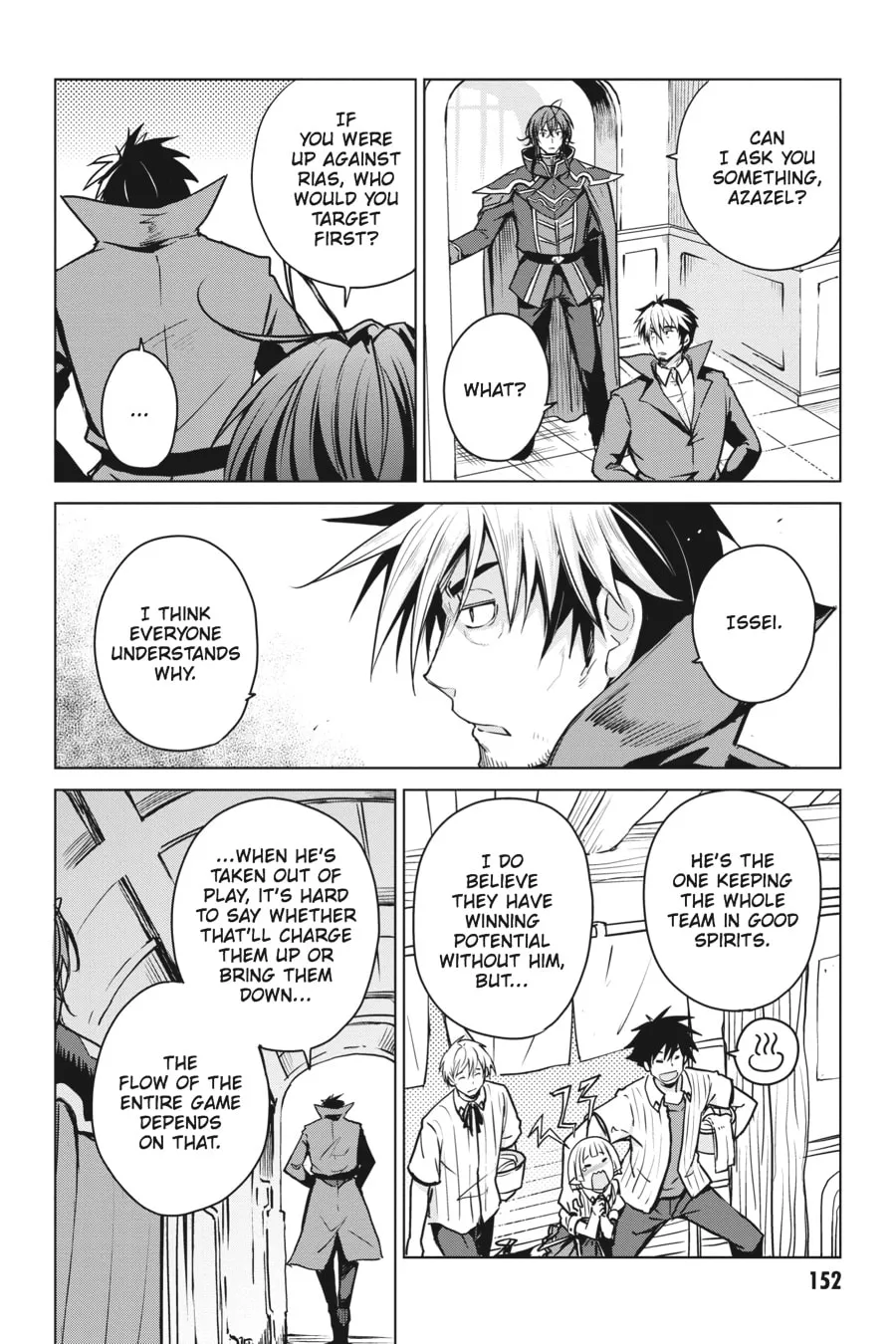 High School DxD Chapter 67 page 8 - 