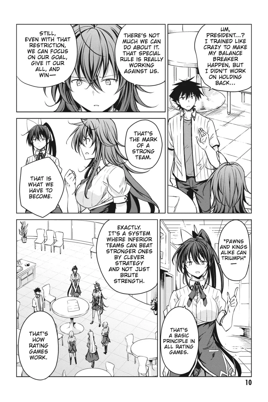 High School DxD Chapter 68 page 8 - 