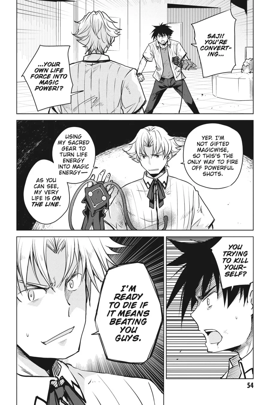 High School DxD Chapter 70 page 14 - 