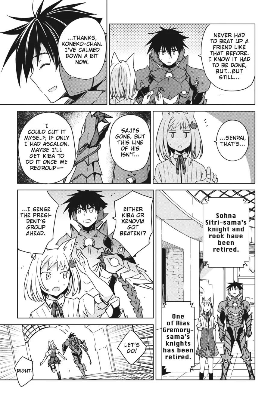 High School DxD Chapter 73 page 13 - 