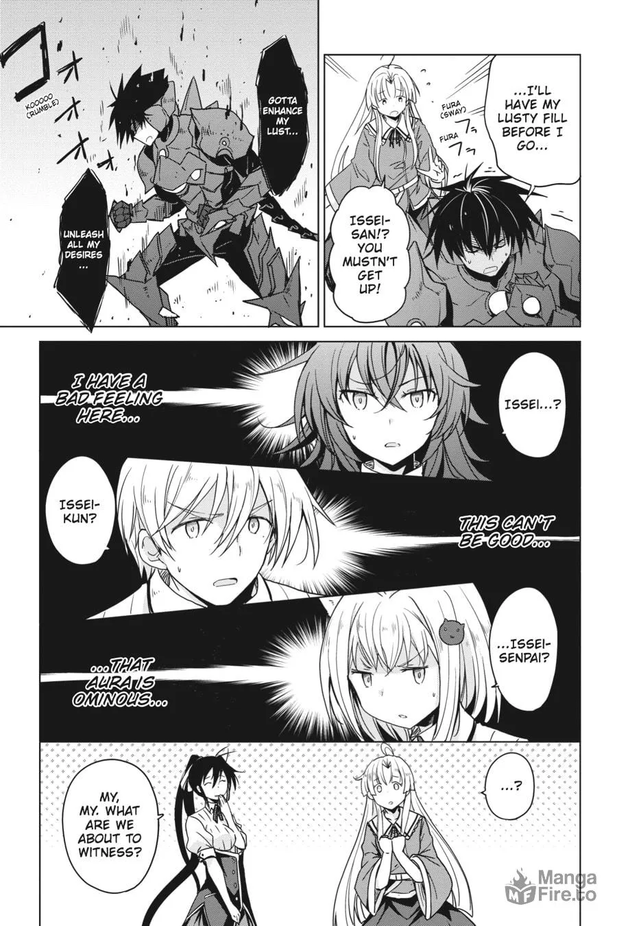 High School DxD Chapter 74 page 3 - 