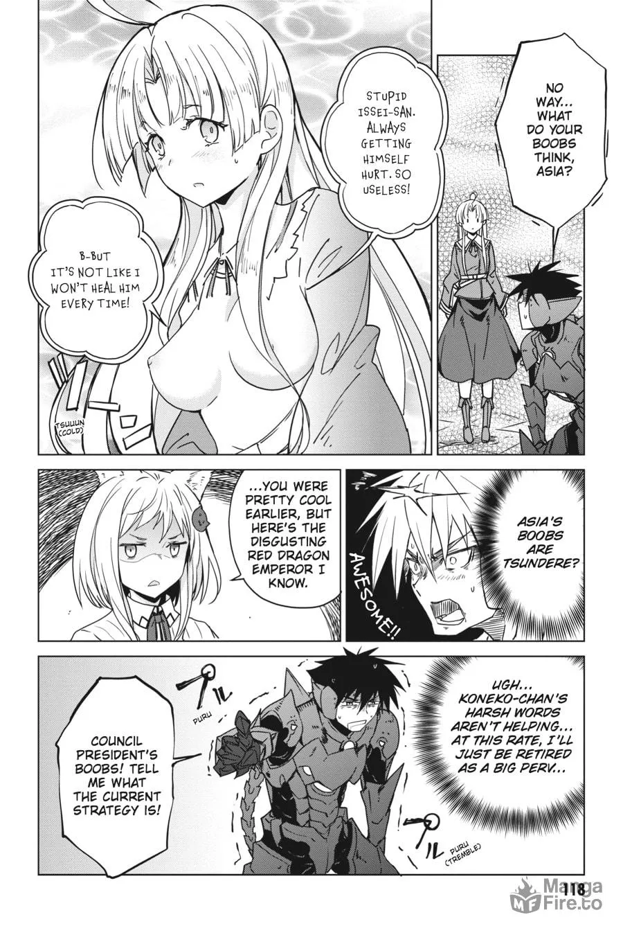 High School DxD Chapter 74 page 10 - 