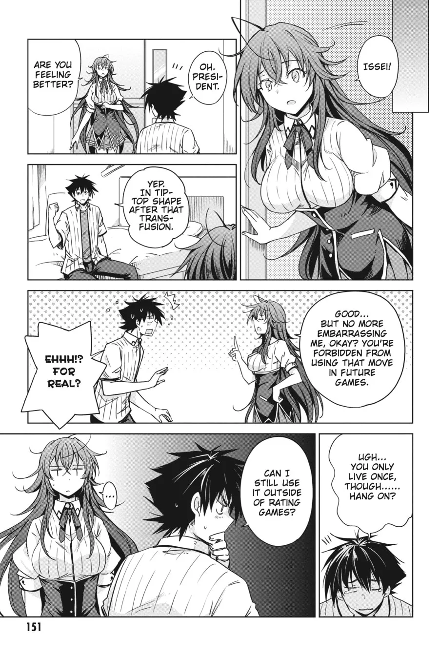 High School DxD Chapter 76 page 11 - 