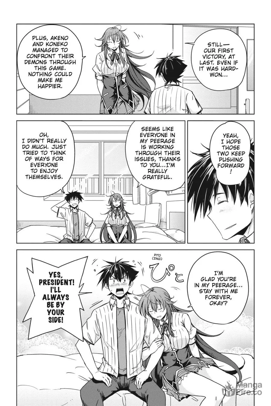 High School DxD Chapter 76 page 12 - 