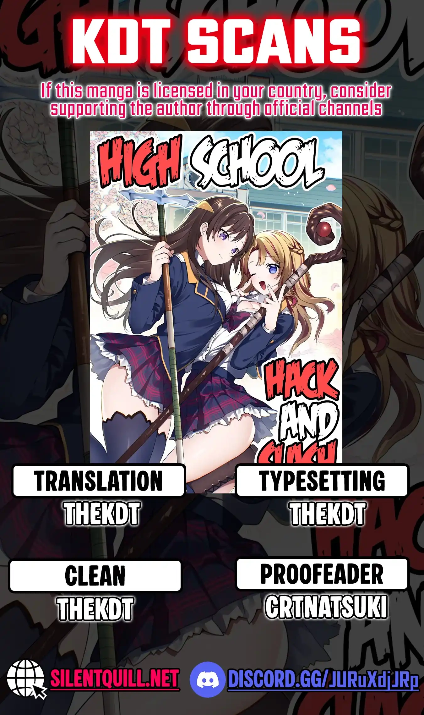 High School Hack and Slash Chapter 7.1 page 1 - 