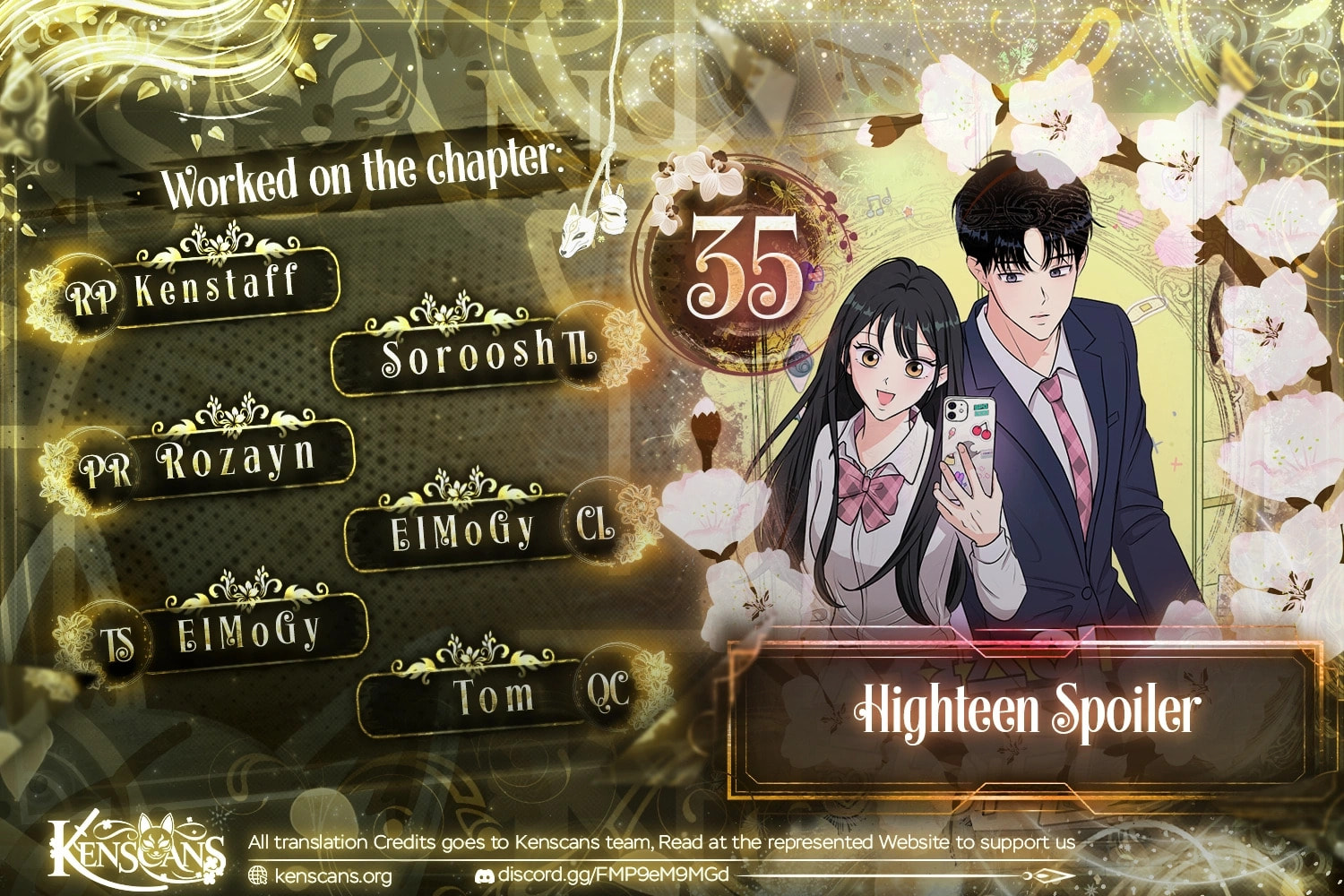 Highteen Spoiler Chapter 35 page 1 - 