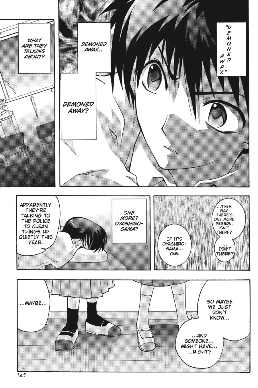 Higurashi WHEN THEY CRY: Abducted by Demons Arc Chapter 3 page 11 - 