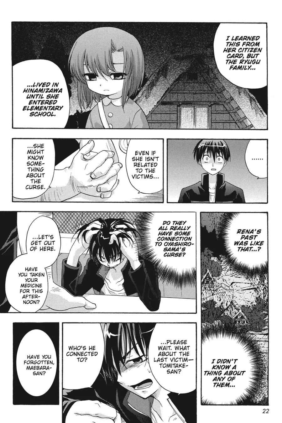 Higurashi WHEN THEY CRY: Abducted by Demons Arc Chapter 4 page 19 - 