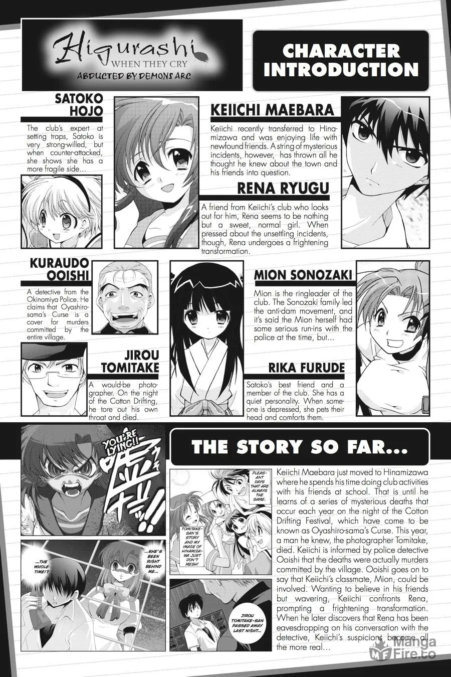 Higurashi WHEN THEY CRY: Abducted by Demons Arc Chapter 4 page 3 - 