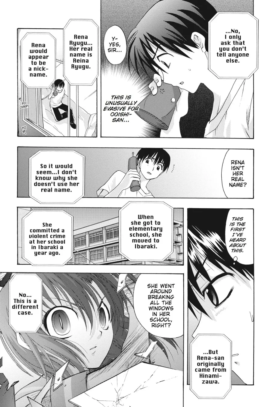 Higurashi WHEN THEY CRY: Abducted by Demons Arc Chapter 6 page 41 - 