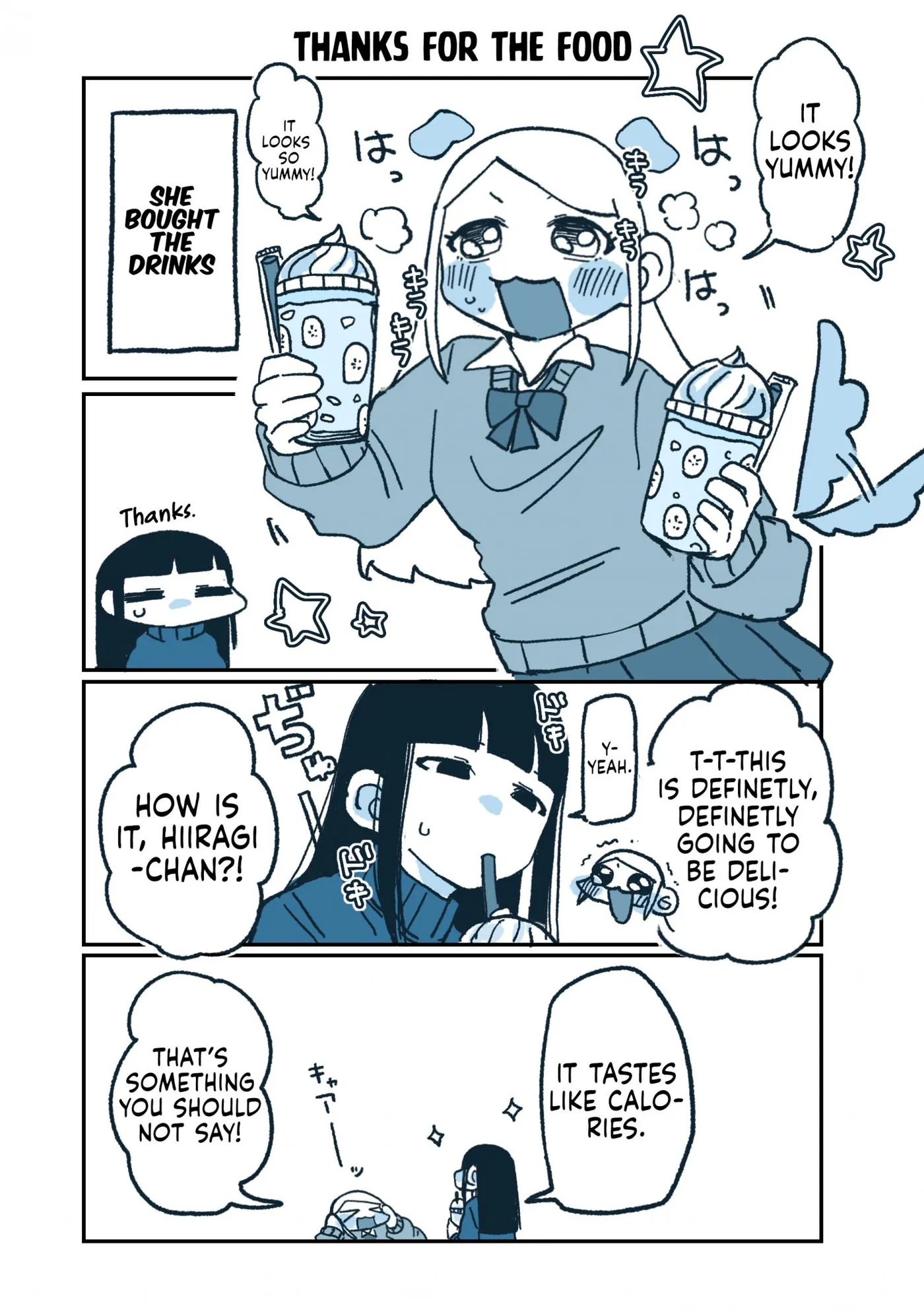 Hiiragi-chan & Tomikawa-chan Chapter 21 page 1 - 