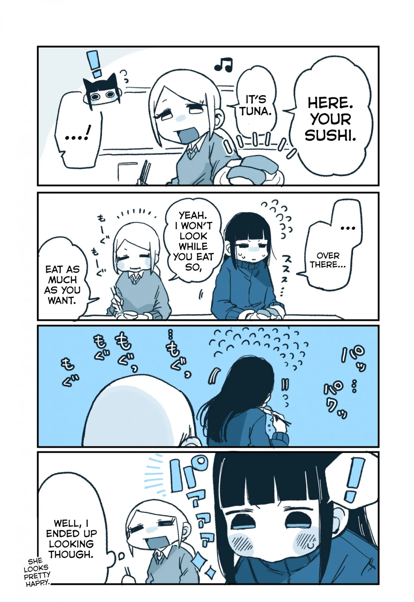 Hiiragi-chan & Tomikawa-chan Chapter 3 page 3 - 