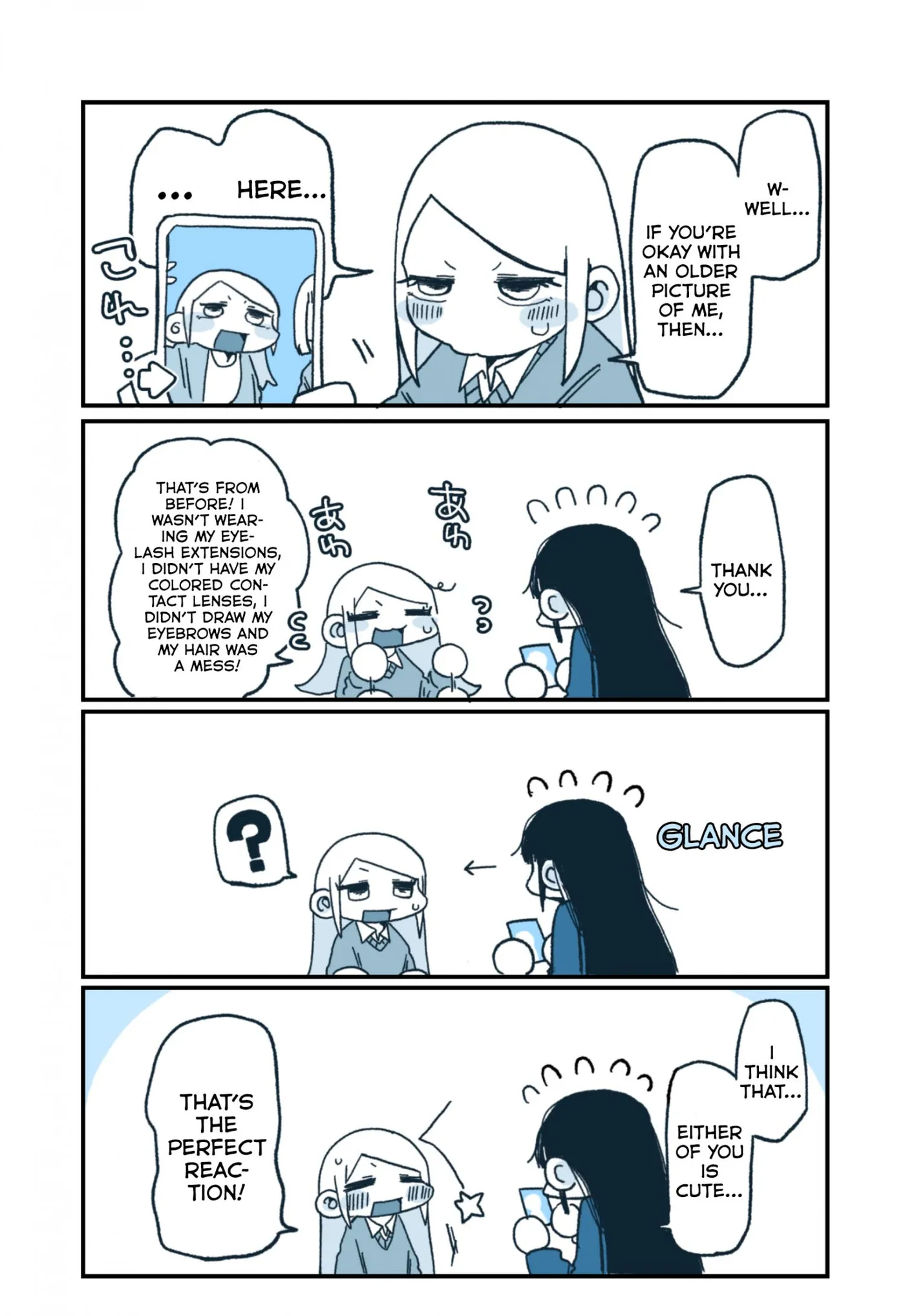 Hiiragi-chan & Tomikawa-chan Chapter 6 page 2 - 