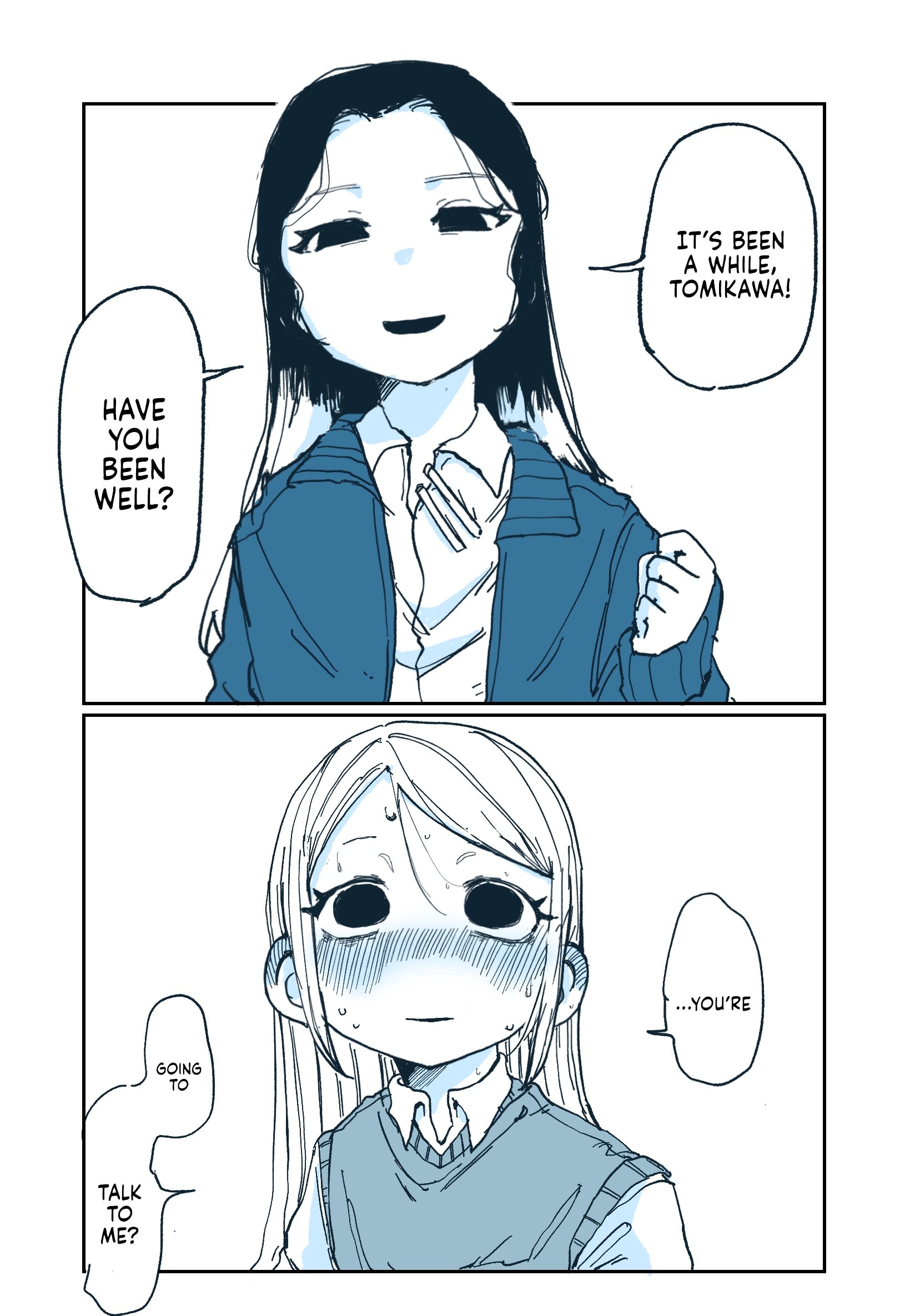 Hiiragi-chan & Tomikawa-chan Chapter 62 page 2 - 