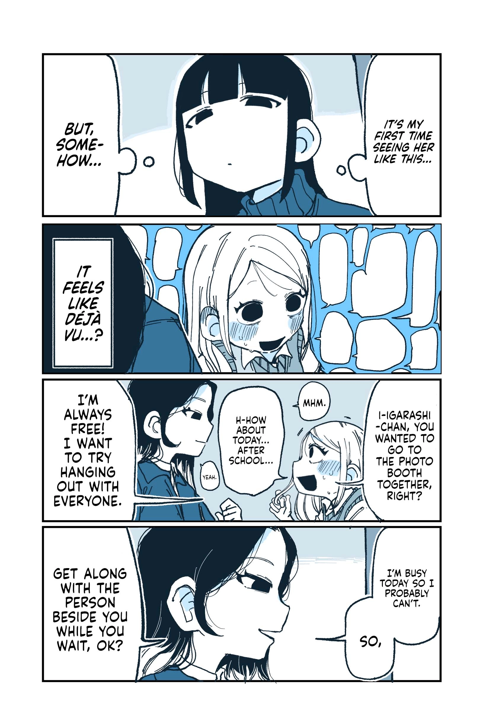 Hiiragi-chan & Tomikawa-chan Chapter 63 page 2 - 
